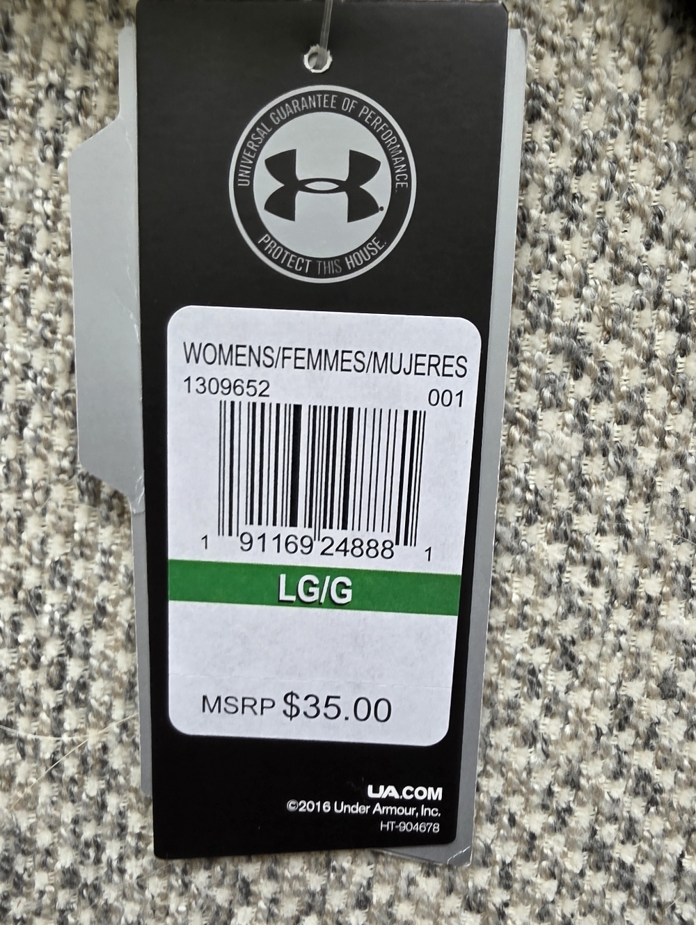 Under Armour Black Performance Cropped Leggings - Picture 4 of 5